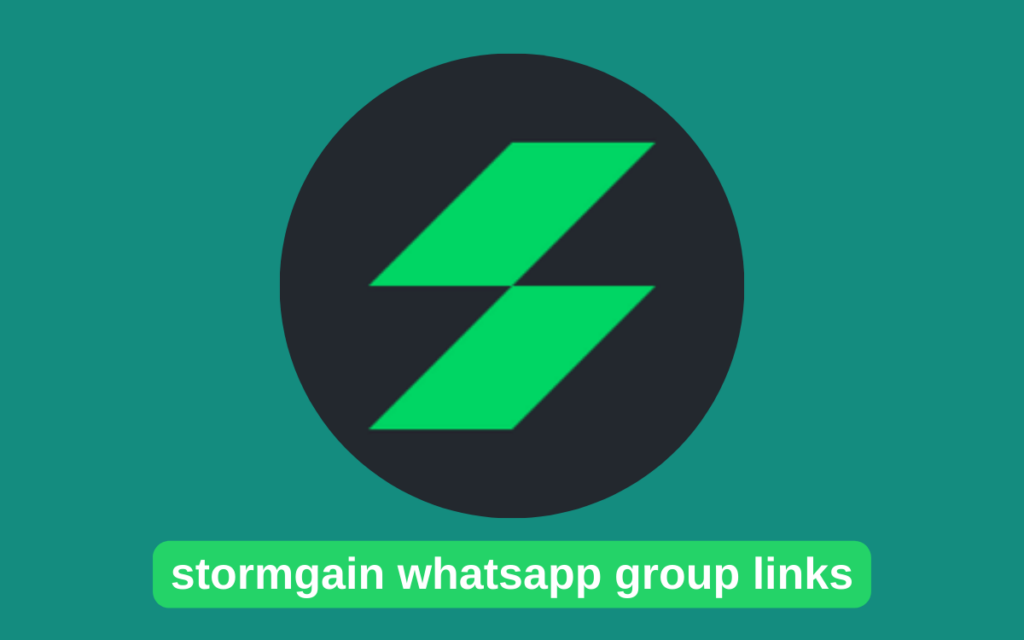 Stormgain Whatsapp Group Links